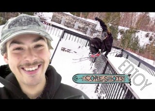 Skiing The Streets Of Quebec City With Edjoy CORE SHOTS