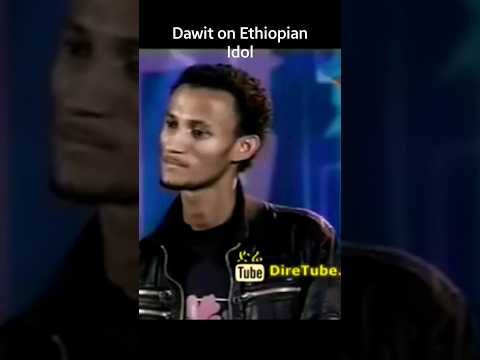 Dawit Tsige On Ethiopian Idol DawitTsige