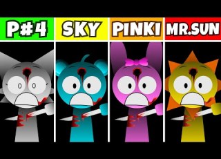 Incredibox Sprunki Phase 4 But Sky VS Pinki VS Mr Sun