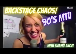 MTV Memories Simone Angel Backstage Vmas