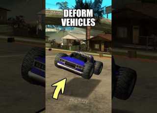 Did You Know You Can Deform Vehicles In GTA San Andreas Gta Gtasanandreas Secrets