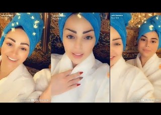 زين كرزون باحساس رهيب من روعة و جمال الحمام التركي الملكي