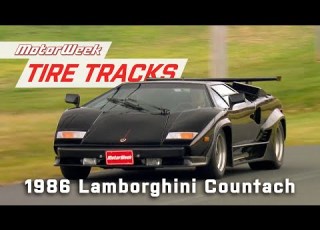 1986 Lamborghini Countach 5000 QV MotorWeek Tire Tracks