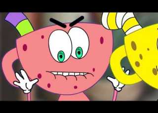  3LAMESTUDIO Reupload Spongebob In Cuphead Meets King Dice Ft OneyPlays Part 11