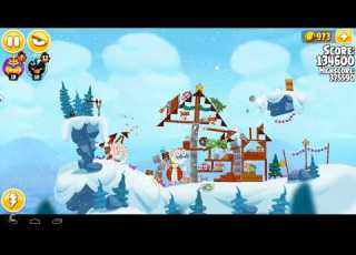 Angry Birds Seasons Ski Or Squeal Level 25 384550