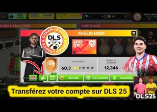 Dls 25 Comment Transférer Son Compte Dream League Soccer 2025