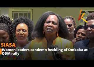 Women Leaders Condemn Heckling Of Ombaka At ODM Rally