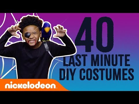 DIY Halloween 40 Last Minute Costumes W SpongeBob SquarePants Loud House More Nick