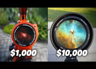  1 000 Vs 10 000 Telescope Same Picture