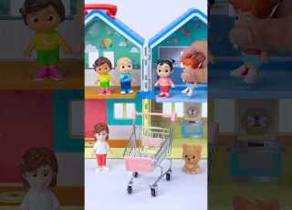  Satisfying Unboxing Review CoComelon Deluxe Family House Playset ASMR Video Cocomelon Toys