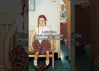  The Young Lady With A Shiner By Norman Rockwell History Art