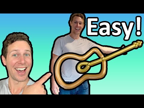 Anleitung Zum Basteln Einer Ballongitarre