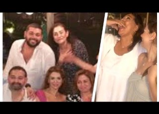 حفل خطوبة أمير شاهين و هالة صدقي على اغنية بالبنط العريض شقيق إلهام شاهين بالساحل الشمالي على منة