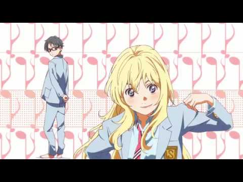 اغنيه البدايه انمي كذبتك في ابريل
