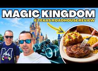 DISNEY MAGIC KINGDOM Best Coaster Texas Roadhouse Review WALT DISNEY WORLD Vlog 2026