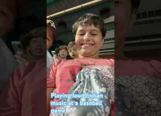 Playing Loud Indian Music At A Baseball Game Shorts