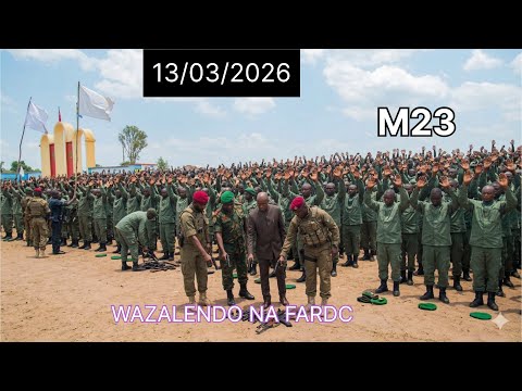 13 03 2026 WAASI WENGI WAANZA KUJISALIMISHA MBELE YA FARDC HUKO MIKENGE