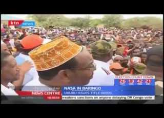  Raila Odinga Returns To The Campaign Trail By Camping In Baringo County