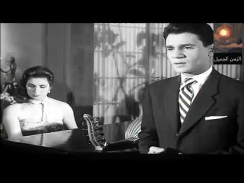 العندليب عبد الحليم حافظ اغنية الليالي من فيلم شارع الحب كل كلمة حب حلوه