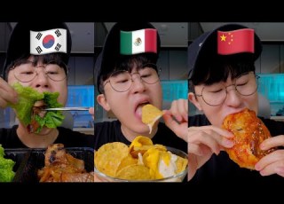 World Food Battle Korea Vs Mexico Vs China