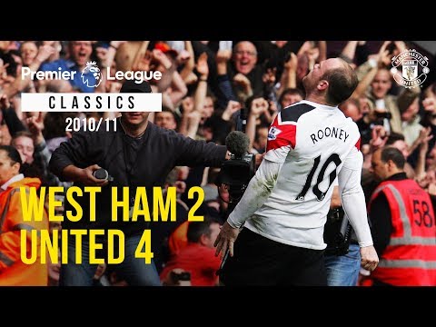 Classic Match West Ham 2 4 Manchester United 2011