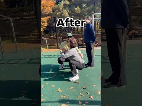 I Helped My Mother Who Works Out Alone At The Gym Do Squats Squat Suwon Exerciseanddiet Te