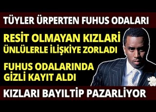 ABD Yi Sallayan PUFF DIDDY Kim Ünlülere Özel Gizli Kameralı Fantazi Odaları Kan Donduran Suçlar