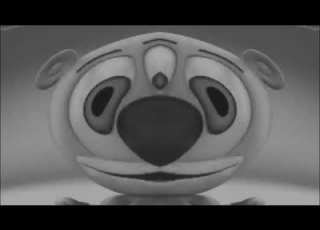 THE GUMMY BEAR SPANISH REQUESTED BLACK WHITE PITCH DROPPING SONG