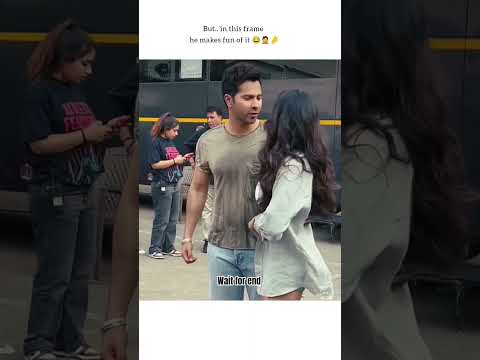 Janhvi And Varun S Sweet Chemistry Varundhawan Janhvikapoor Beauty Viralshort