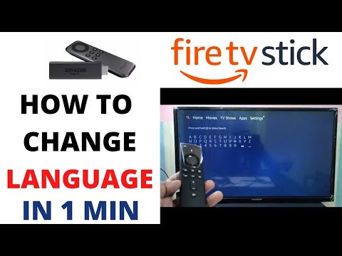 How To Change Language On Amazon Firestick How To Get Back To English If Stuck In Another Language