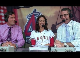 Olympic Swimmer Janet Evans Joins The Booth