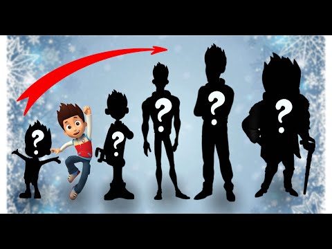 Ryder Pawpatrol Growing Up Pawpatrol Transformation Cartoon Art