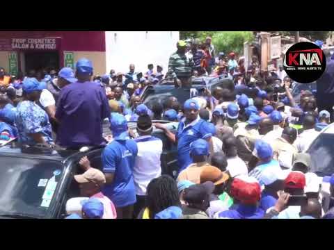 GACHAGUA MIMI NIMEVUNJA VIKARAGOSI WOTE WA MLIMA WENYE WANAUNGA KASONGO MKONO