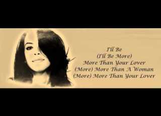  Aaliyah More Than A Woman Lyrics HD