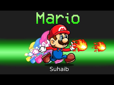 امونج اس بس انا سوبر ماريو مع اليوتيوبرز Among Us Mario