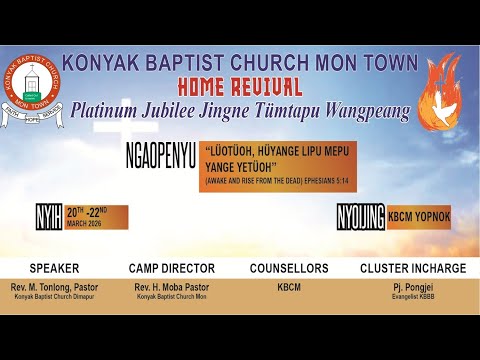 KBCM HOME REVIVAL TAITAM EVENING SERVICE 4 00 PM 22 03 2026