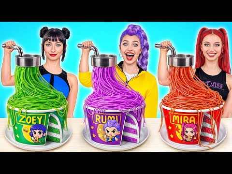 تحدي الطبخ مع صي ادات الشياطين كيبوب مواقف مضحكة في المطبخ Super Hyper DO