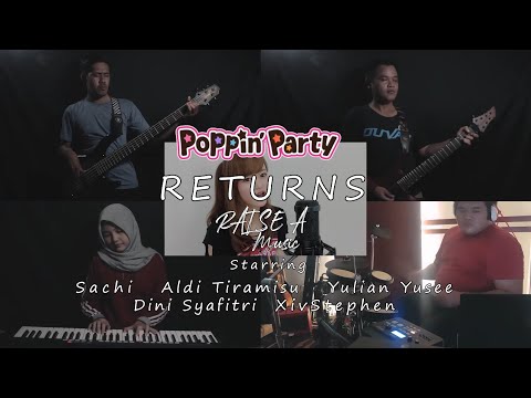 BanG Dream Poppin Party RETURNS Band Cover