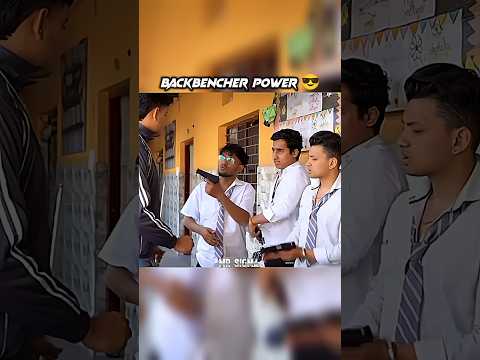 Backbenchers Class Se Bahar Backbencher Attitude In School Sigma Memes Shorts Chetan026