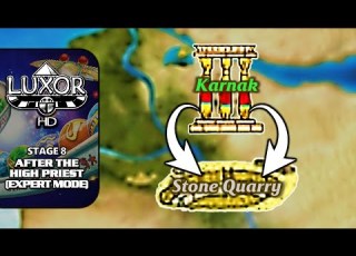 Luxor 1 HD Version Walkthrough Stage 8 After The High Priest Expert Mode