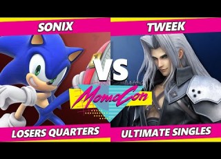 MomoCon 2022 Losers Quarters Tweek Sephiroth Vs Sonix Sonic SSBU Ultimate Tournament