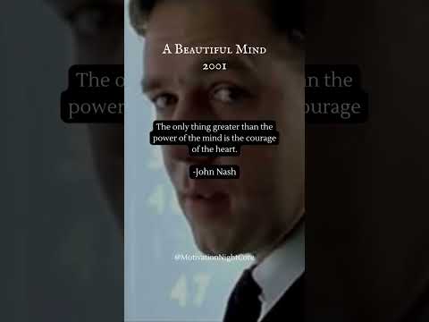 A Beautiful Mind Motivational Movie Quotes Whatsapp Quotes Status Popular Movie Quotes