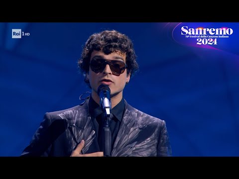 Sanremo 2024 Leo Gassmann Canta Tutto Il Resto è Noia