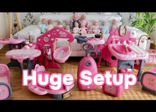 Baby Dolls Nursery Center Setup Play Baby Born Annabell Care Routine Nursery Rhymes