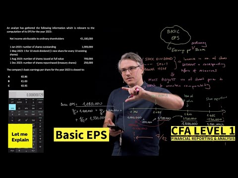 Basic EPS For The CFA Level 1 Exam