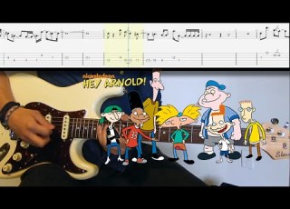 Hey Arnold Jim Lang Stompin Guitar Cover Tabs