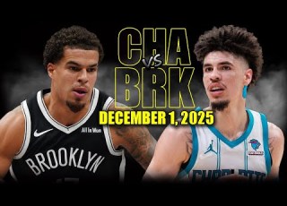 Charlotte Hornets Vs Brooklyn Nets Full Game Highlights December 1 2025 NBA Season