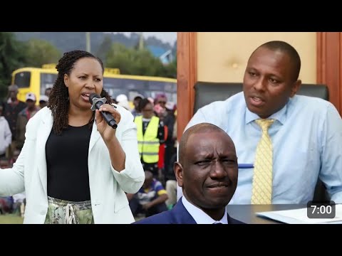 TUTAM MY FOOT UNAENDA NYUMBAN UPENDE USIPENDE FEARLESS WOMAN LECTURES PRESIDENT RUTO BADLY