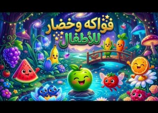  تعلم الفواكه والخضار للأطفال فيديو ممتع وملون لن يمل منه طفلك Fruits Vegetables