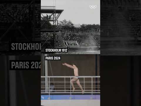 112 Years Apart Here S How Far The Sport Of Diving Has Come Since Stockholm 1912 To Paris2024